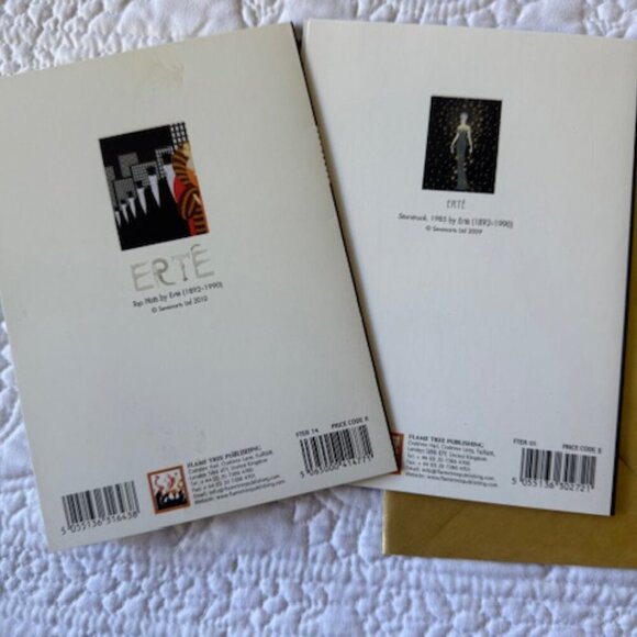 erte postcards 2  published by sevenarts ltd 2010 - Picture 2 of 3